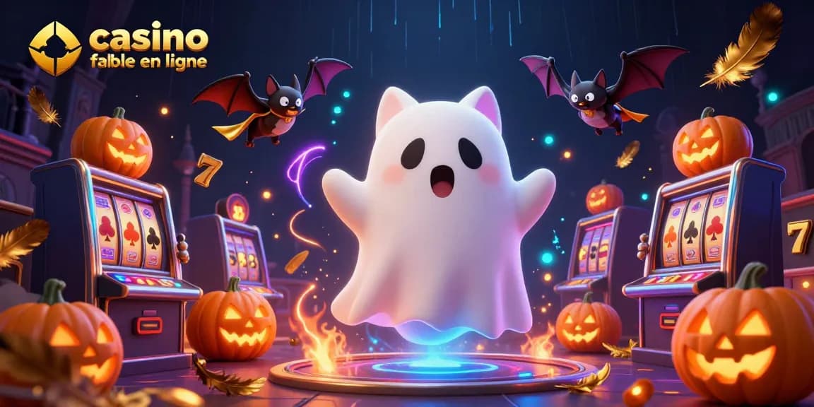 Jouez au casino fiable en ligne avec un chat fantôme et une chauve-souris vampire dans un casino hanté
