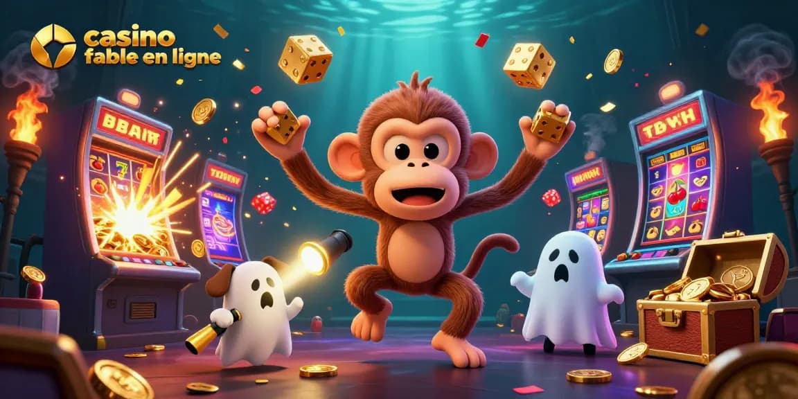 Jouez au casino fiable en ligne avec des symboles de jackpot et un décor animé captivant.