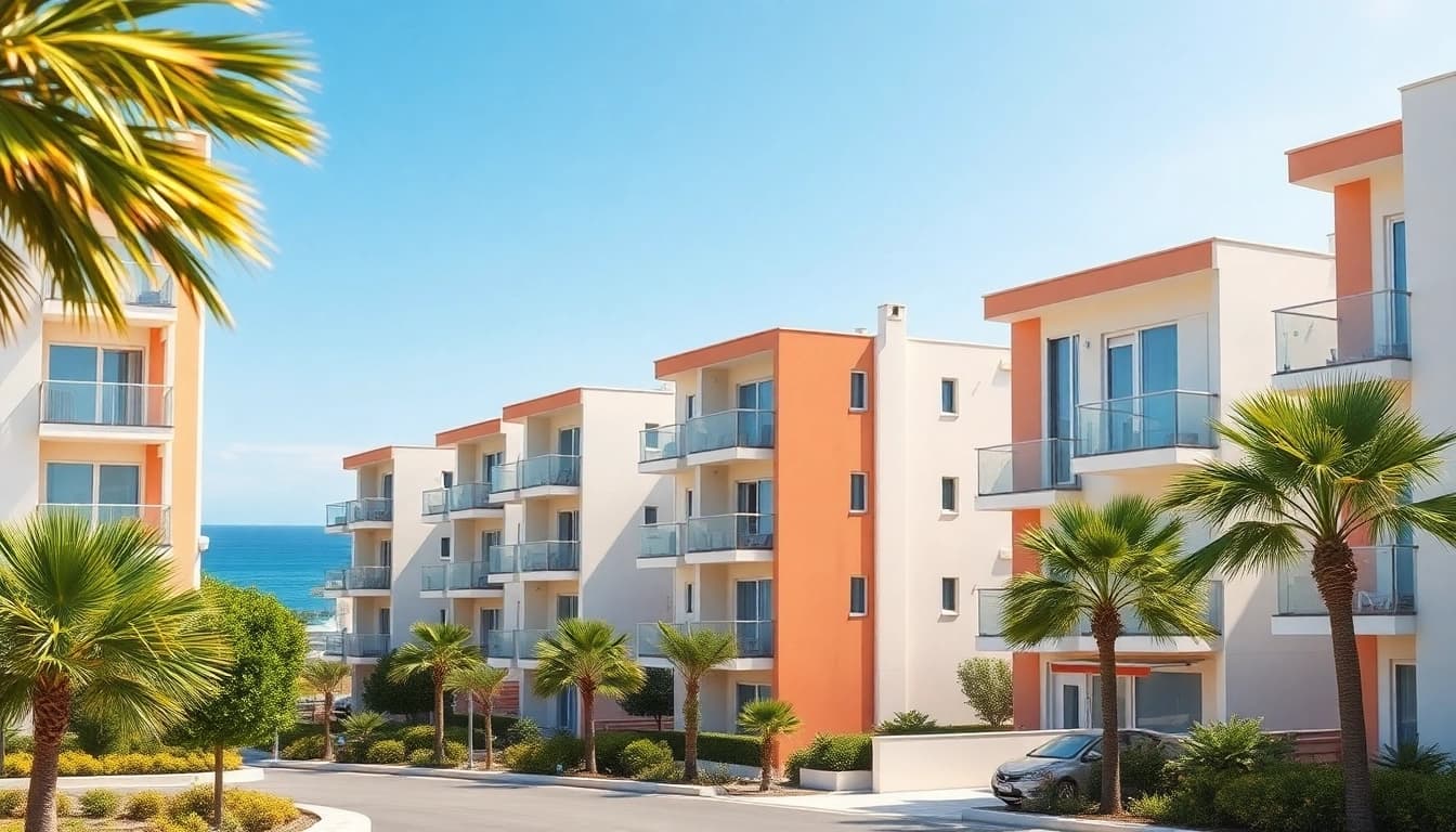 Showcase alanya flats for sale highlighting coastal living with stunning views.