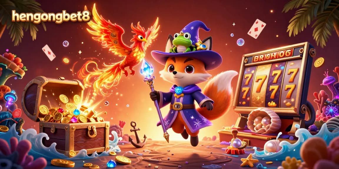 Engage with exciting games at hengongbet8: a vibrant, magical online casino experience.