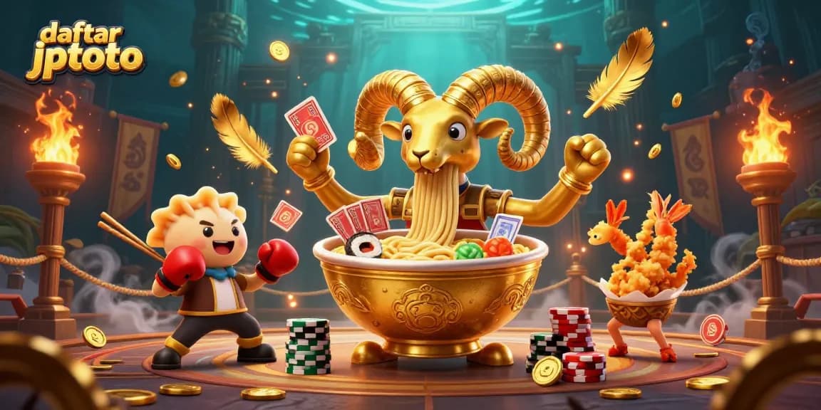 Daftar jptoto dengan kerang laut dan ramen yang beraksi dalam arena kasino menggoda.