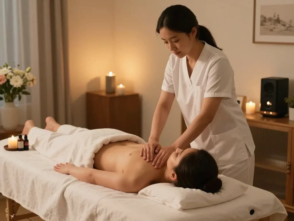 Maxim-anma.net offers premium home massage services, featuring a cozy environment, skilled therapists, and soothing relaxation techniques.