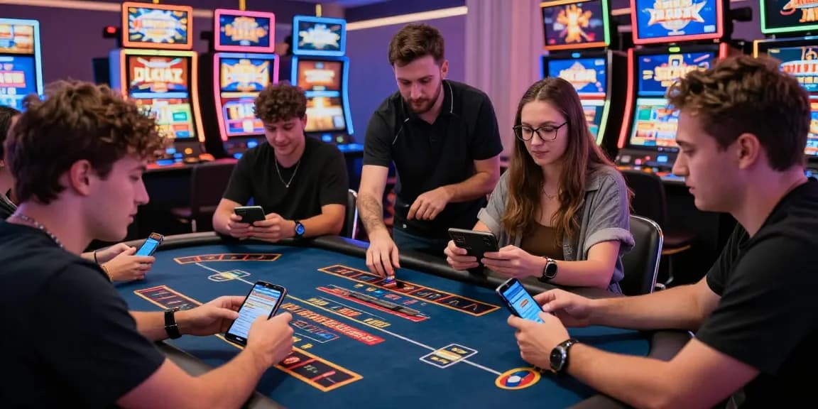 Exciting online gaming experience at https://thegbhouse.co.uk/ featuring players engaging with credit card casinos and dynamic games