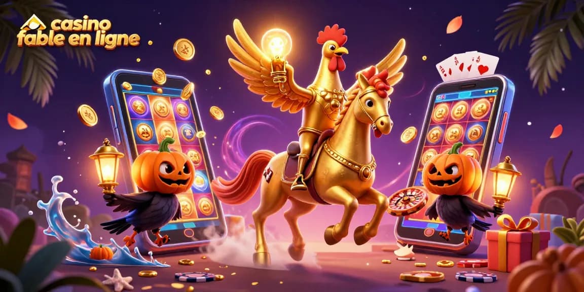 Profitez d'un casino fiable en ligne en explorant cette illustration pleine de détails 3D.