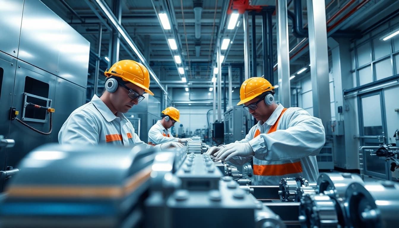 Zinc nickel plating process in Malaysia, showcasing advanced electroplating techniques and safety measures.