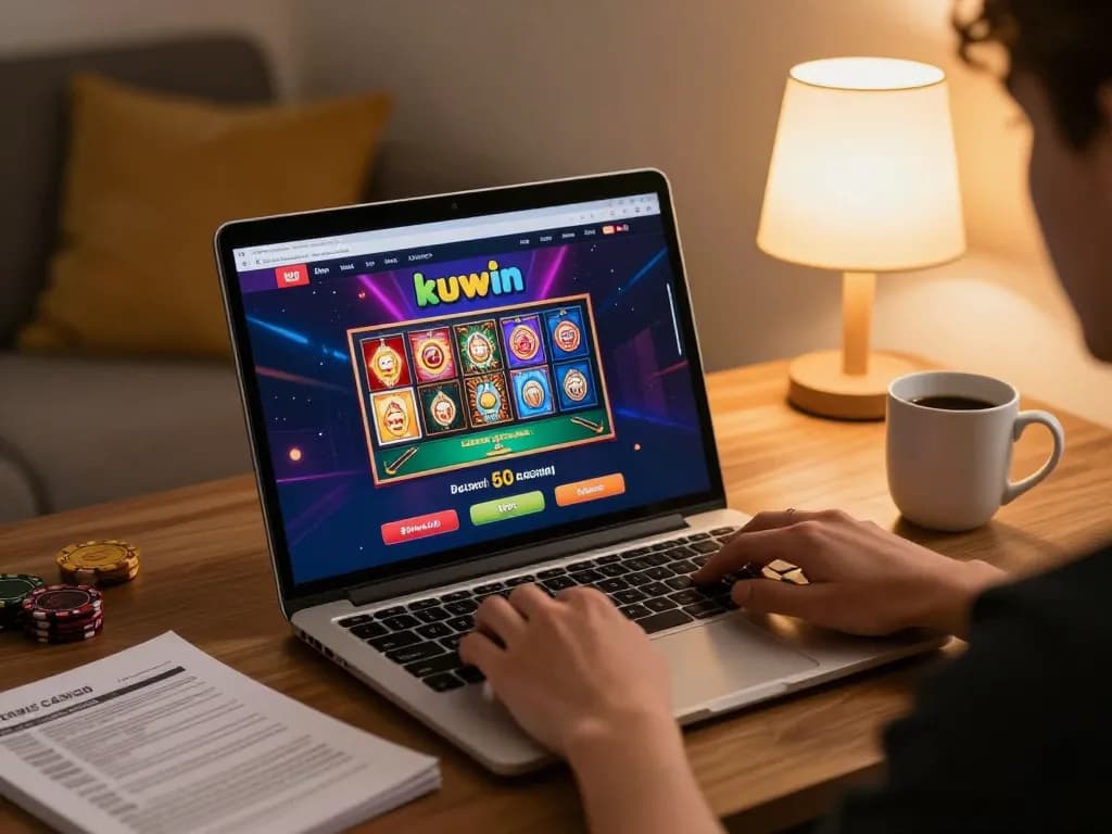 Experience kuwin online gaming with an engaging setup showcasing poker action and strategic elements
