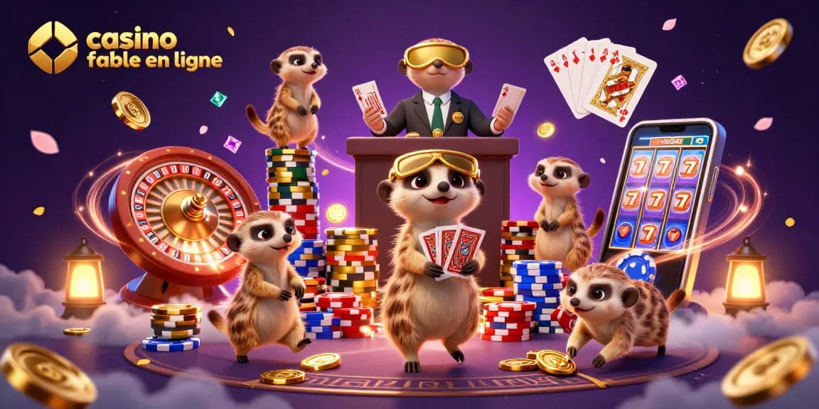 Les suricates gèrent le casino fiable en ligne avec une ambiance festive et des éléments de jeu captivants.