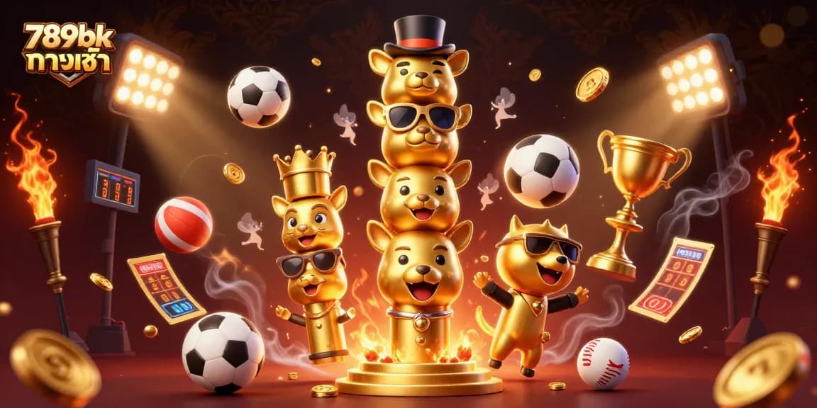 Experience the excitement of 789bk ทางเข้า with vibrant game elements and a lively scene.