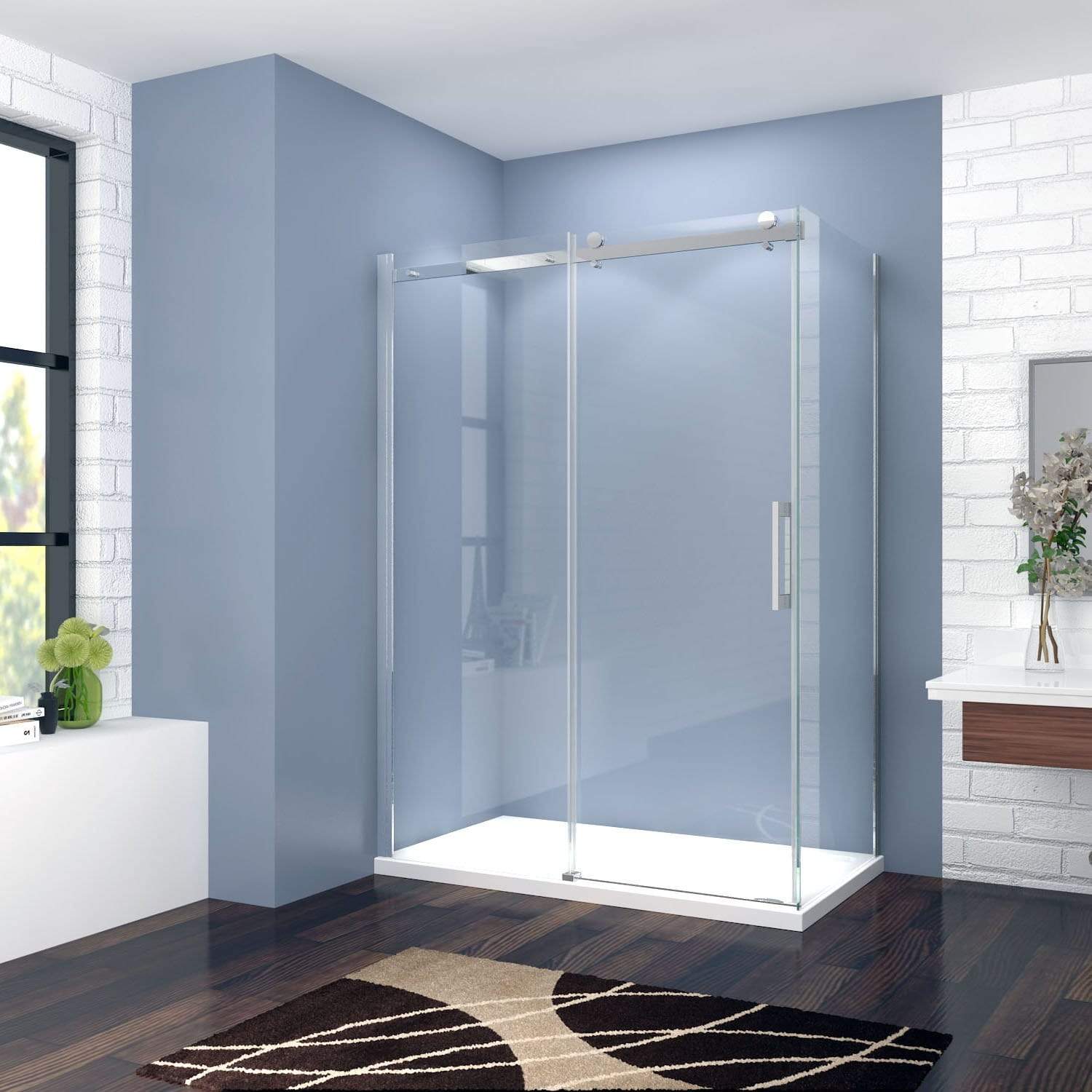 Affordable Black Frame Shower Screen Ideas for Upgrades