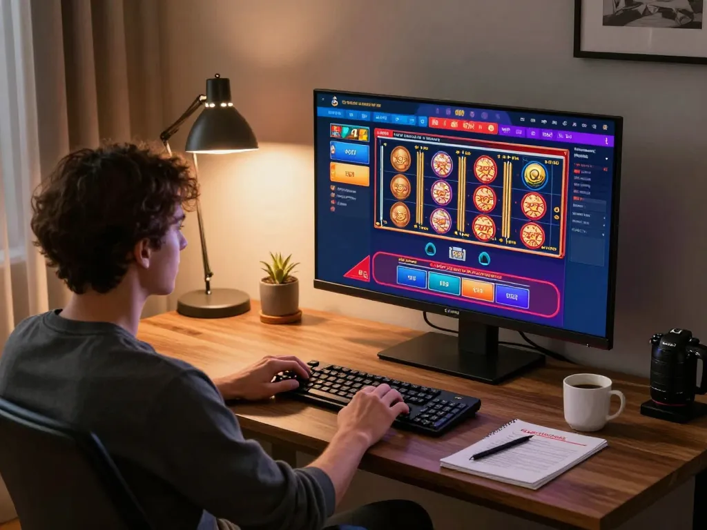 Engaging with multiple casino games on 678vip trang chủ via a stylish home gaming setup