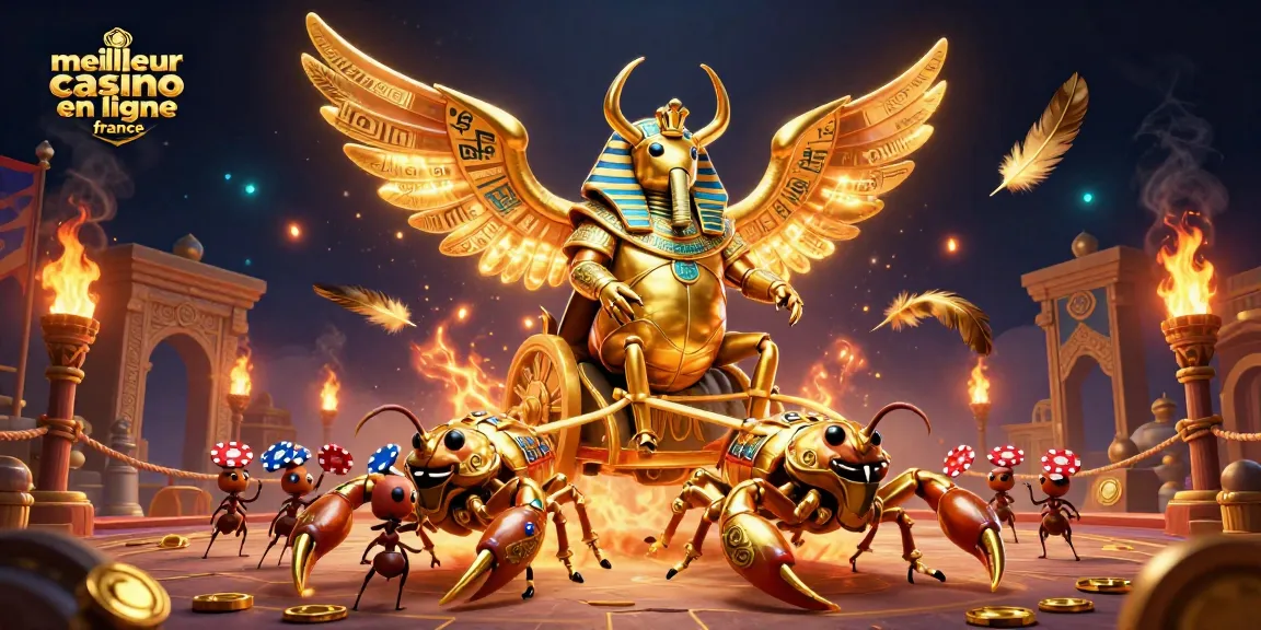 Plongez dans l'univers du meilleur casino en ligne en France avec cette illustration riche en détails.