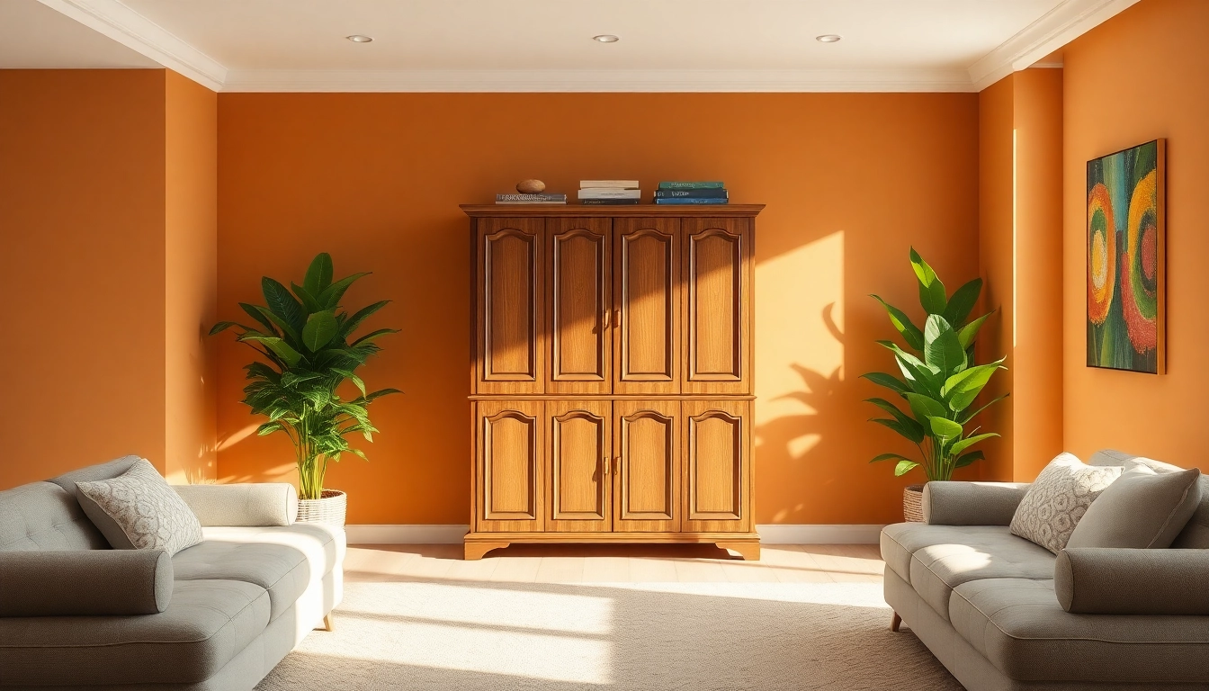 Transform your space with this elegant storage cabinet designed for modern interiors.