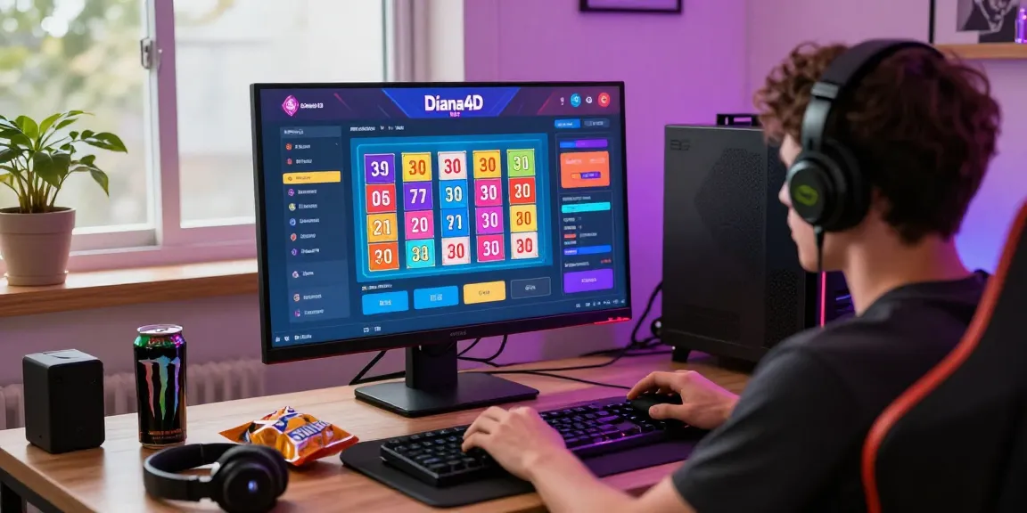 Pengguna Diana4D menikmati pengalaman bermain togel 4D di ruang kerja yang nyaman.