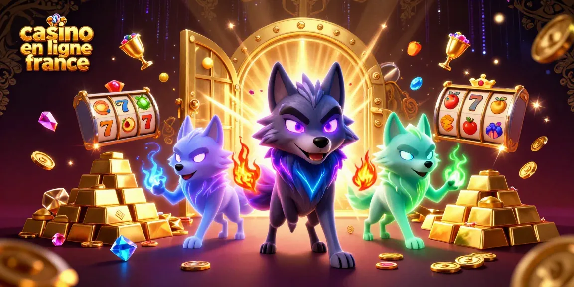 Profitez des sensations fortes du casino en ligne France avec des loups spectrals et un trésor scintillant.