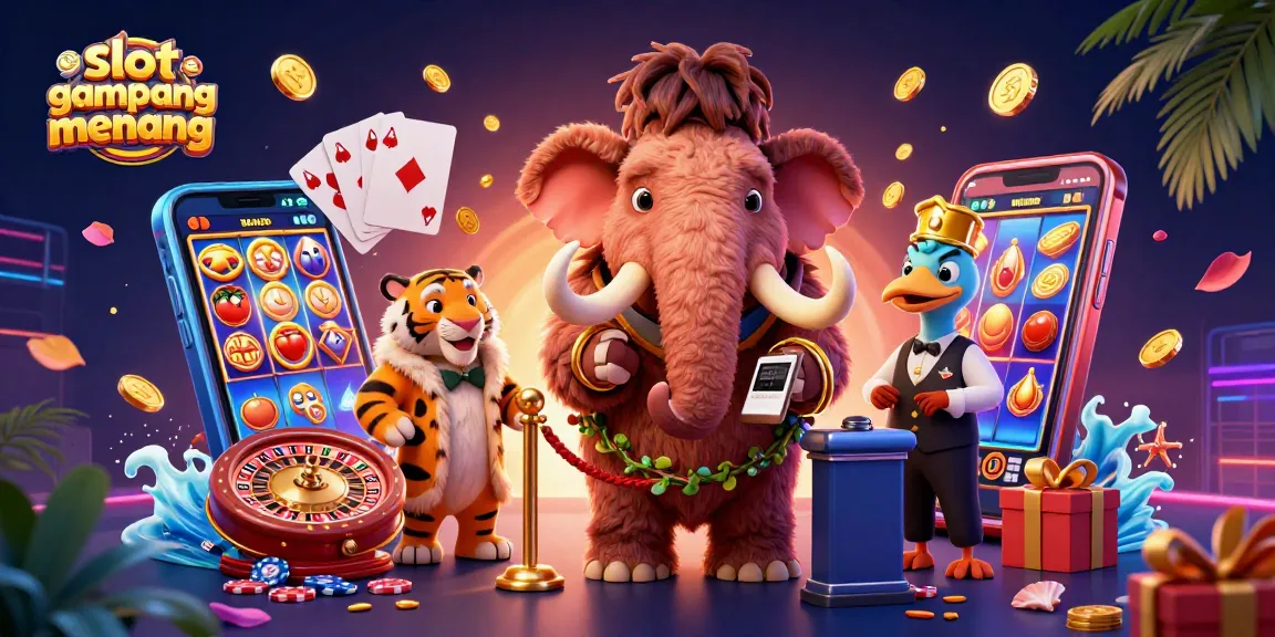 Menangkan jackpot besar dengan permainan slot gacor gampang menang dalam ilustrasi kasino yang menarik.