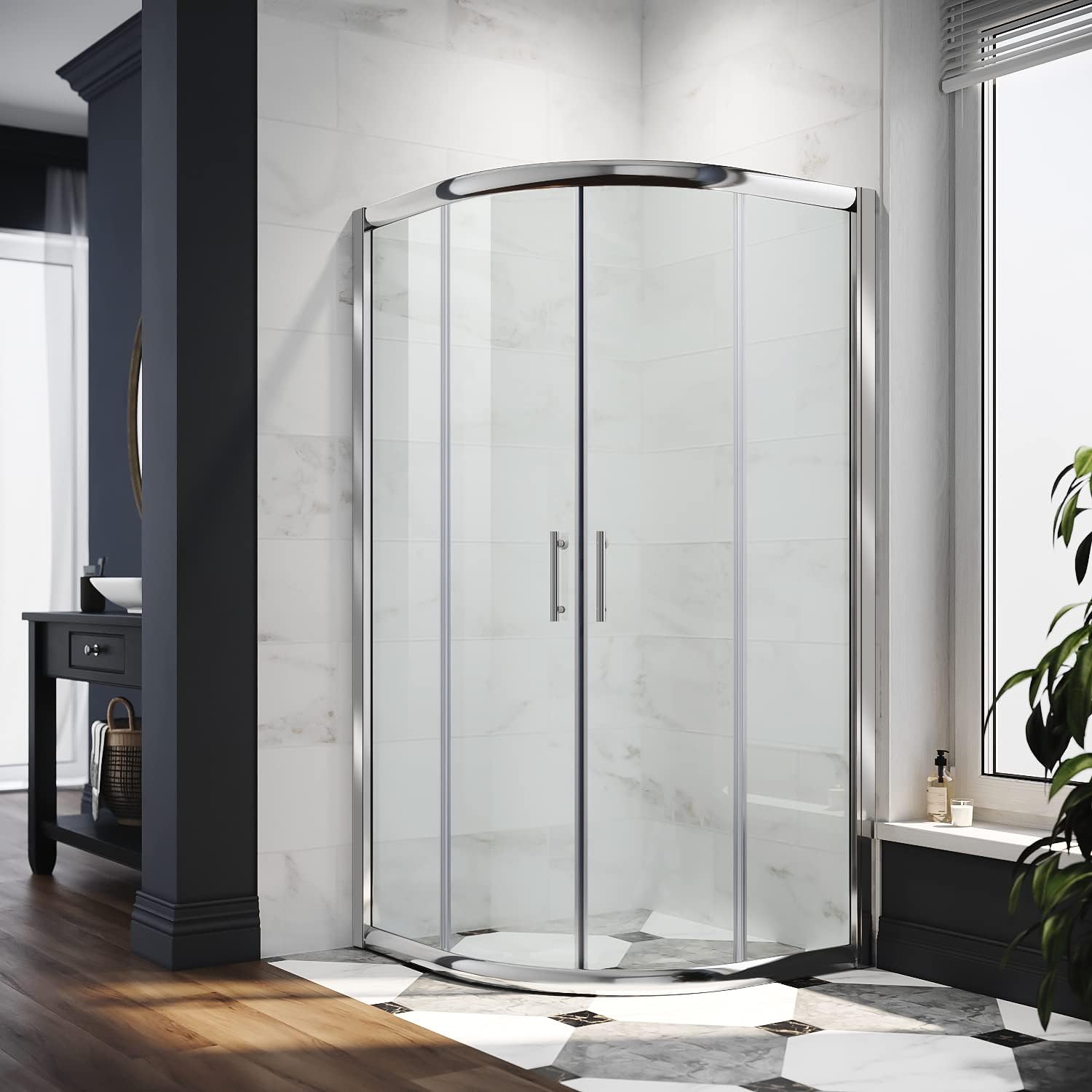 Sonni Duschkabine 80x80 – 6 Stabile Qualität