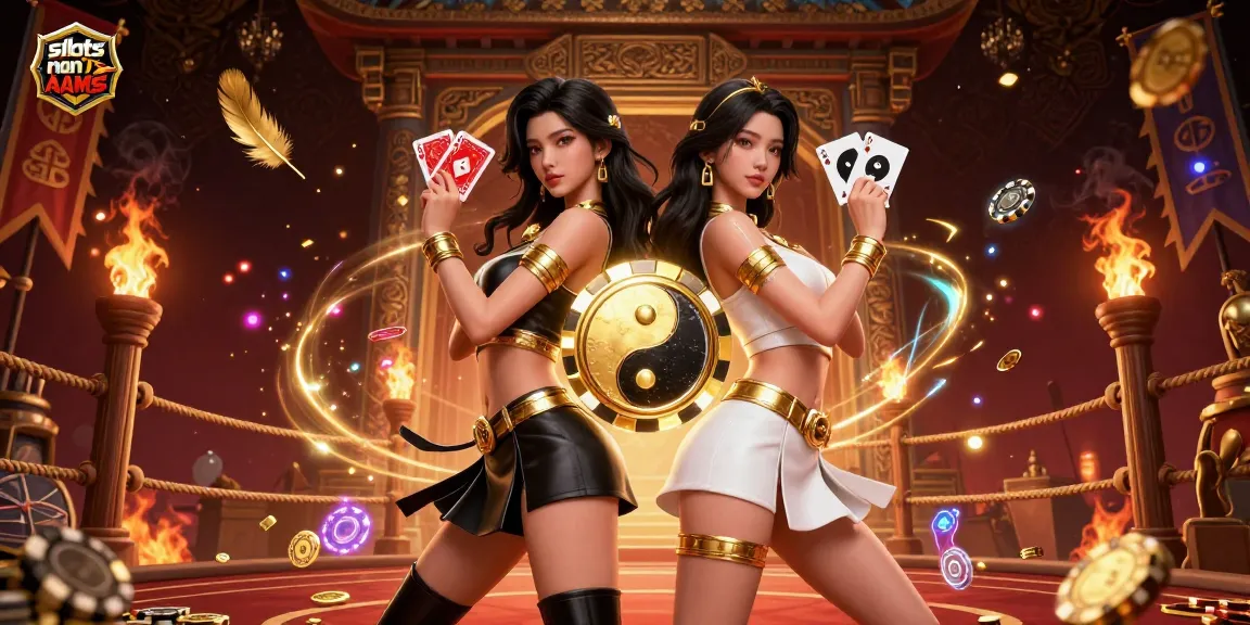 Scopri il brivido delle slot non AAMS con straordinarie immagini di dealer gemelli fotorealistici in un ambiente casinò dinamico.