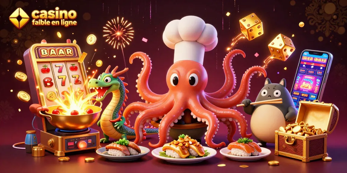 Visitez casino fiable en ligne avec des personnages de casino dans un décor 3D dynamique et coloré.