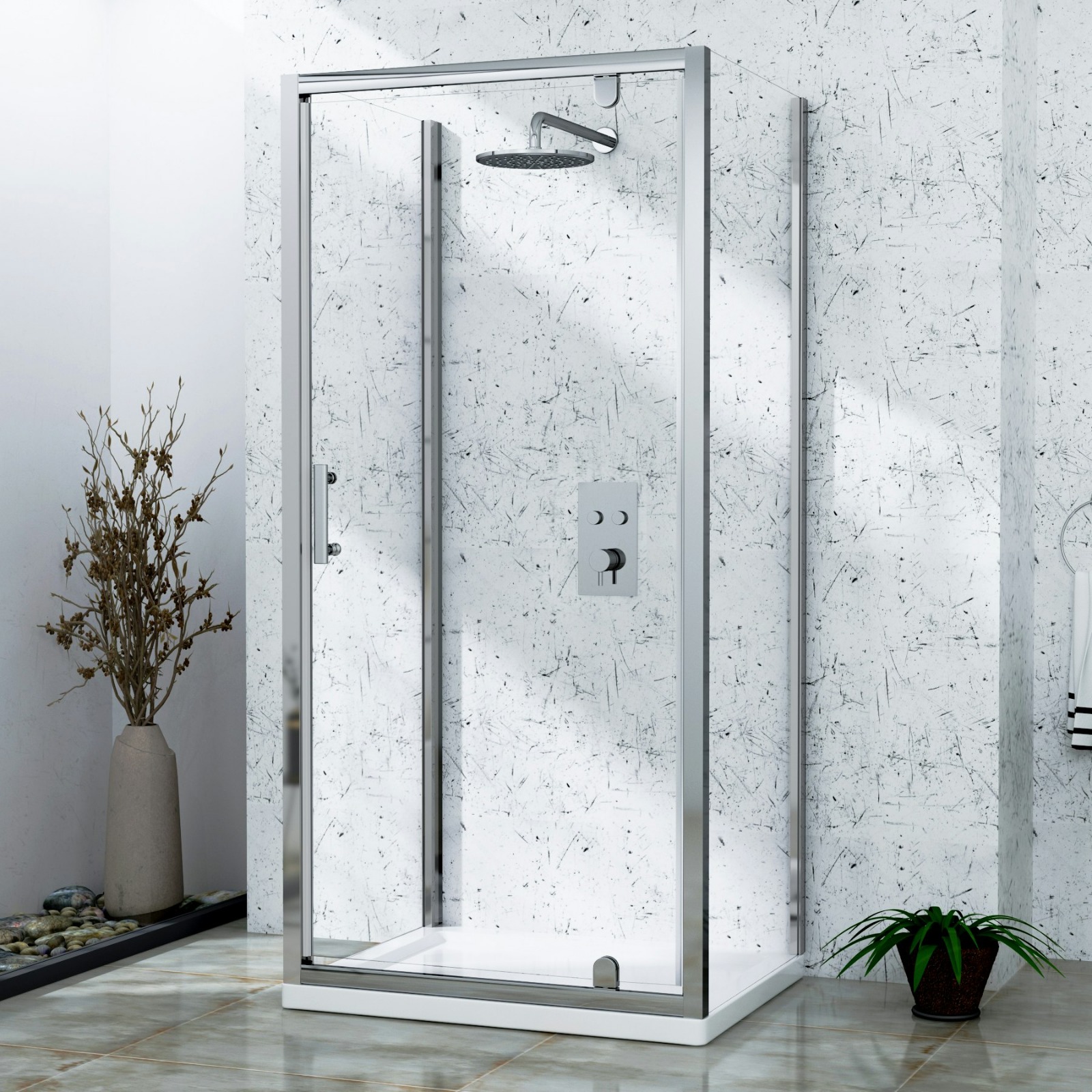 Transform Your Bathroom with Semi-frameless Shower Screens