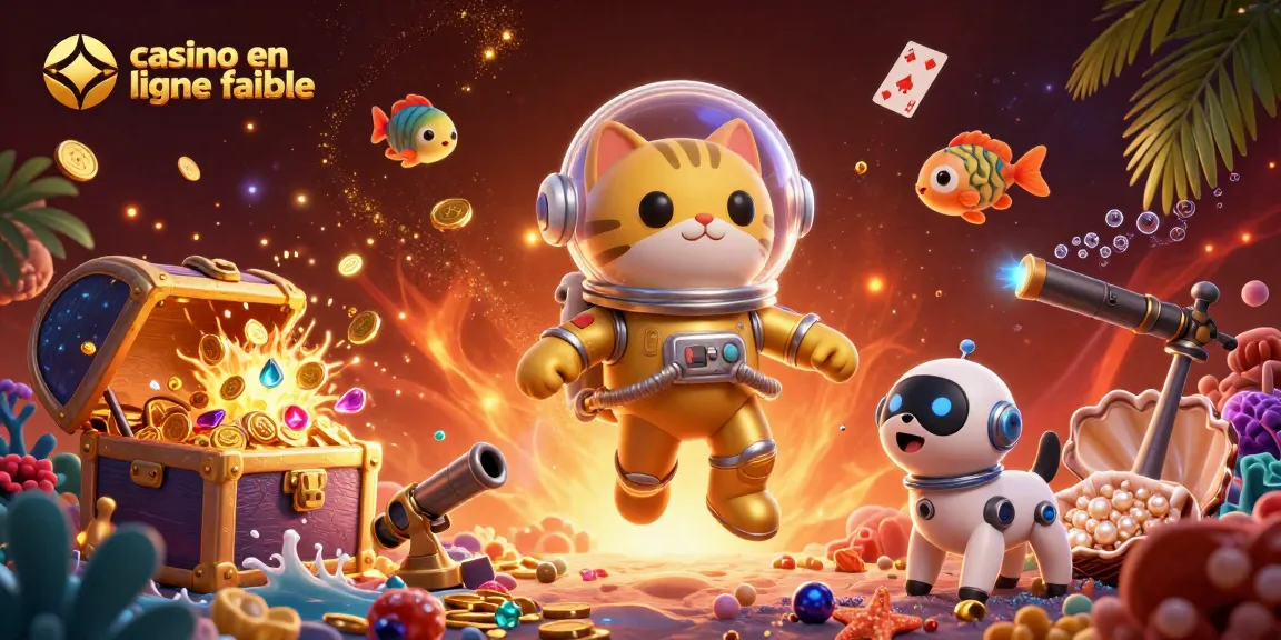 Découvrez le casino en ligne fiable avec cette illustration dynamique, mettant en vedette des personnages de jeu animés.