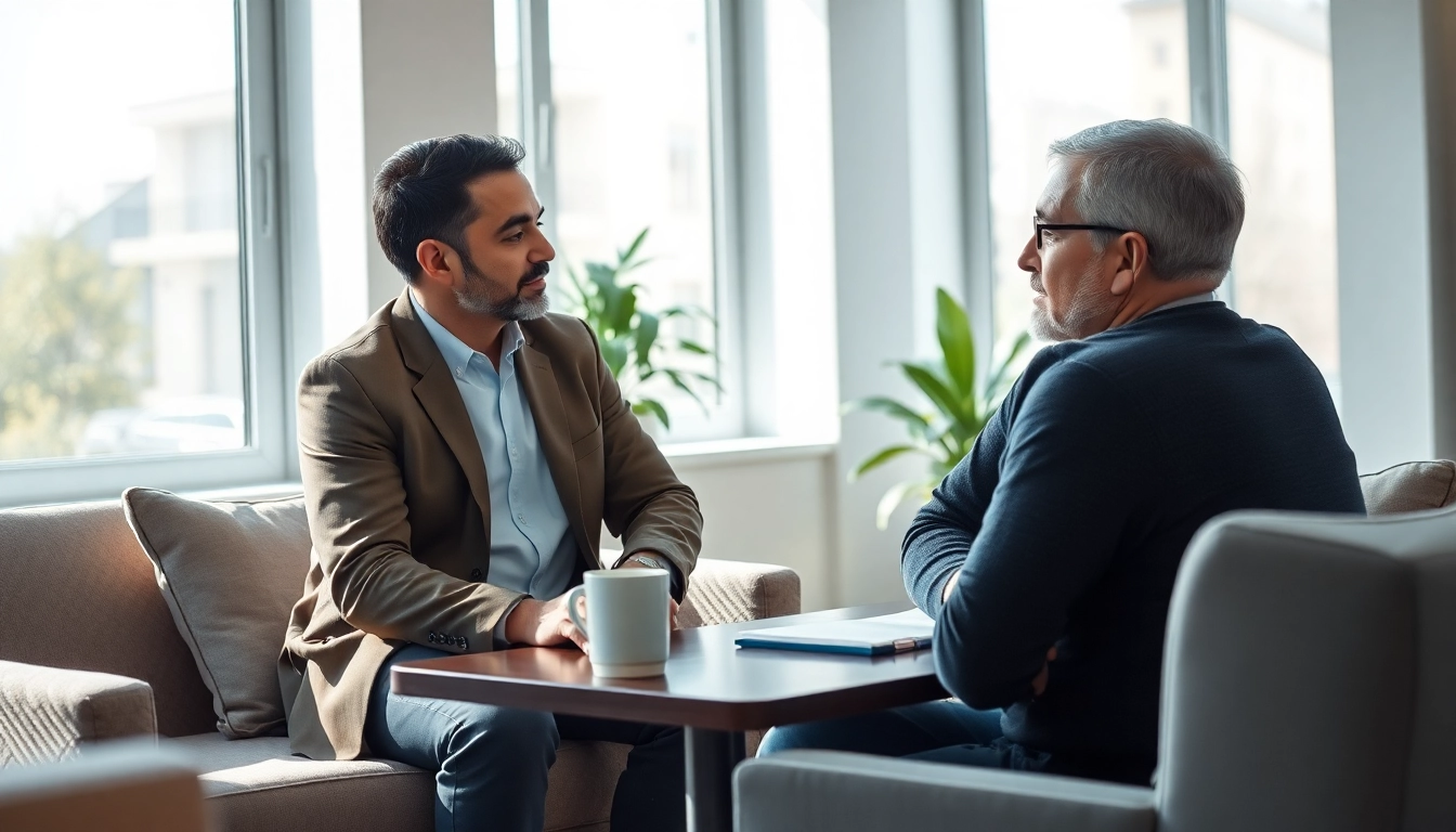 Consultation session with the best psychiatrist dubai in a modern, serene office setting.