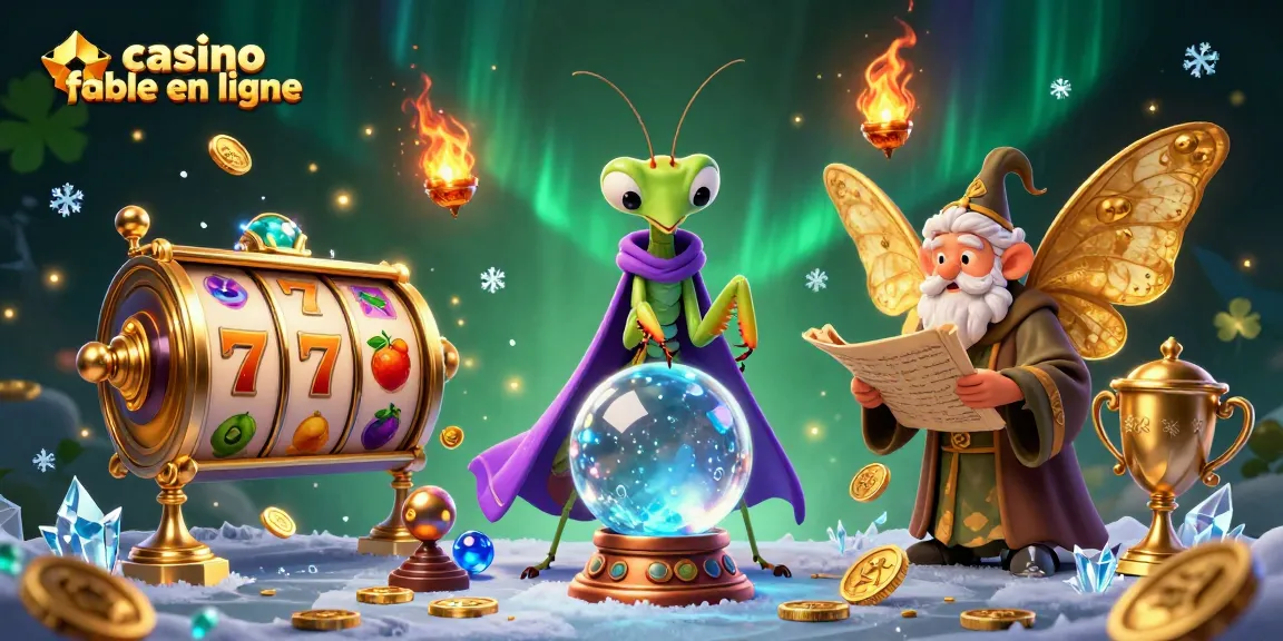 Plongez dans l'univers captivant du casino fiable en ligne avec une scène magique de fortune.