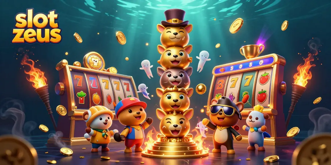 Experience the vibrant slot zeus game with golden totem pole and dynamic slot reels