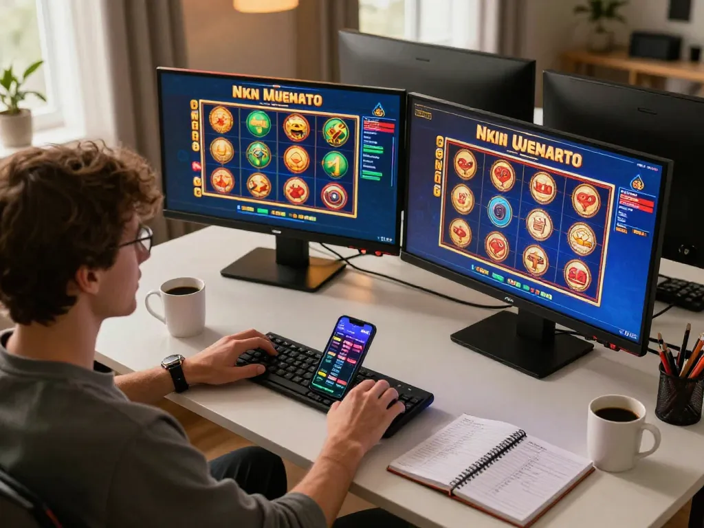 Engaging in online casino gameplay with giường bệnh nhân strategies in a modern setup.