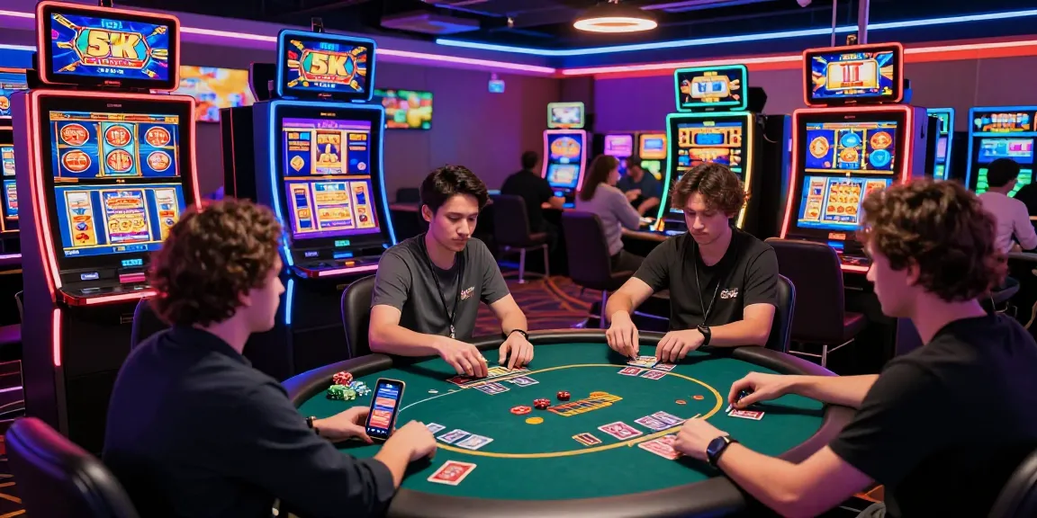 Experience thrilling slot deposit 5k action in a vibrant online casino environment.