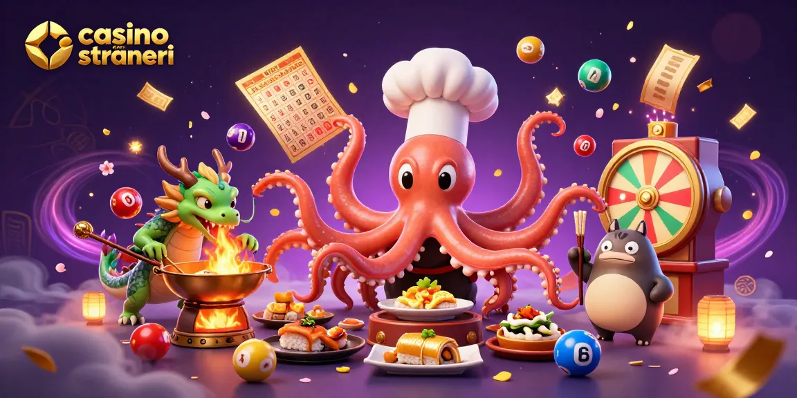 Partecipa a un gameplay emozionante nei casinò online stranieri con elementi di lotteria colorati e personaggi dinamici.