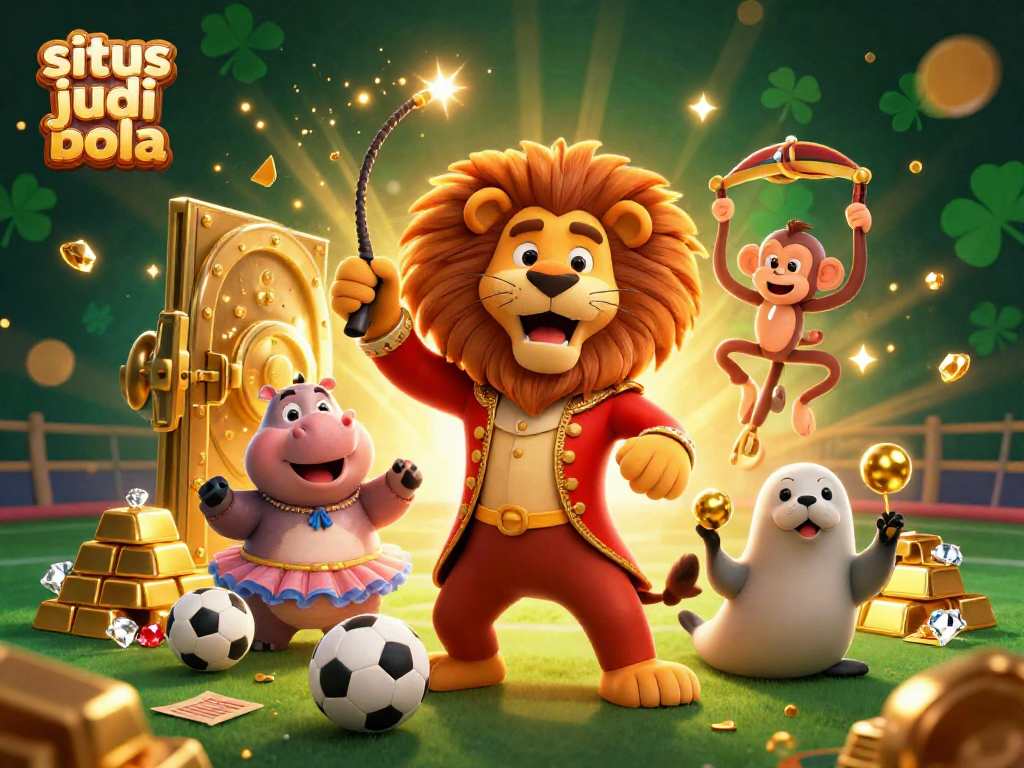 Engage in sports betting with situs judi bola featuring dynamic characters and dazzling treasure elements.