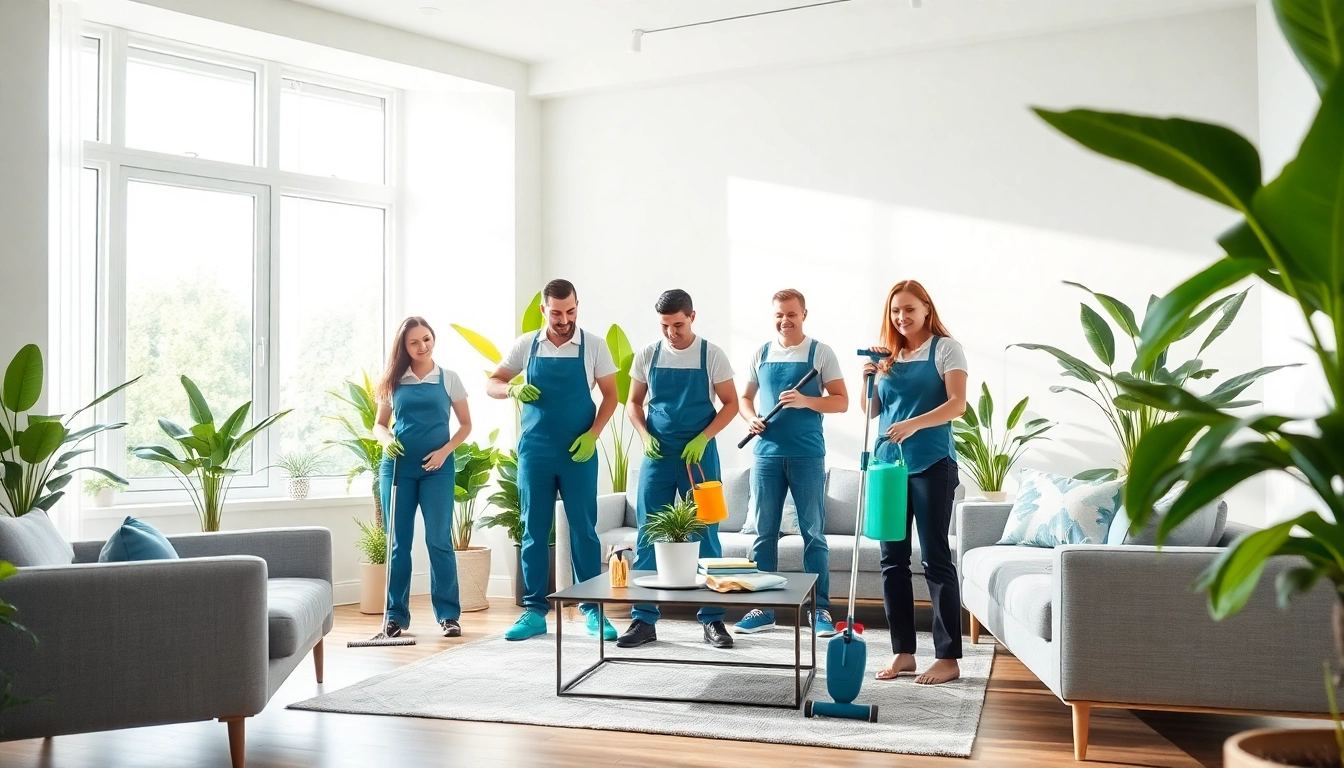 Experience quality cleaning services near me with a professional team in an immaculate home setting.