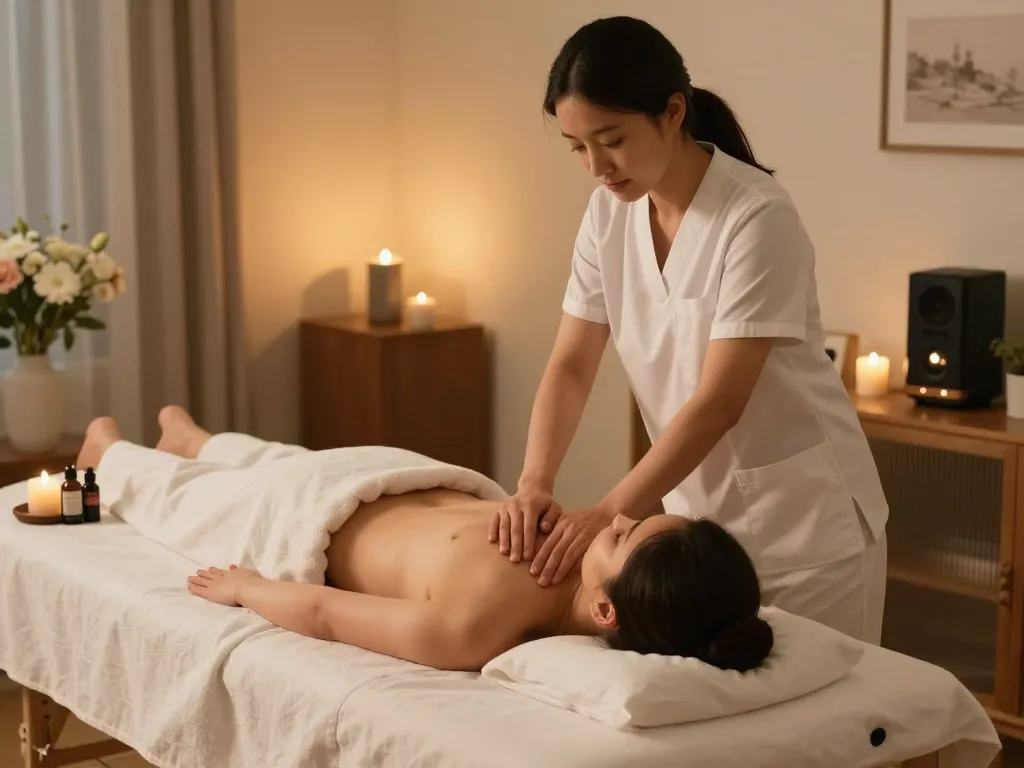 Maxim-anma.net offers premium home massage services, featuring a cozy environment, skilled therapists, and soothing relaxation techniques.