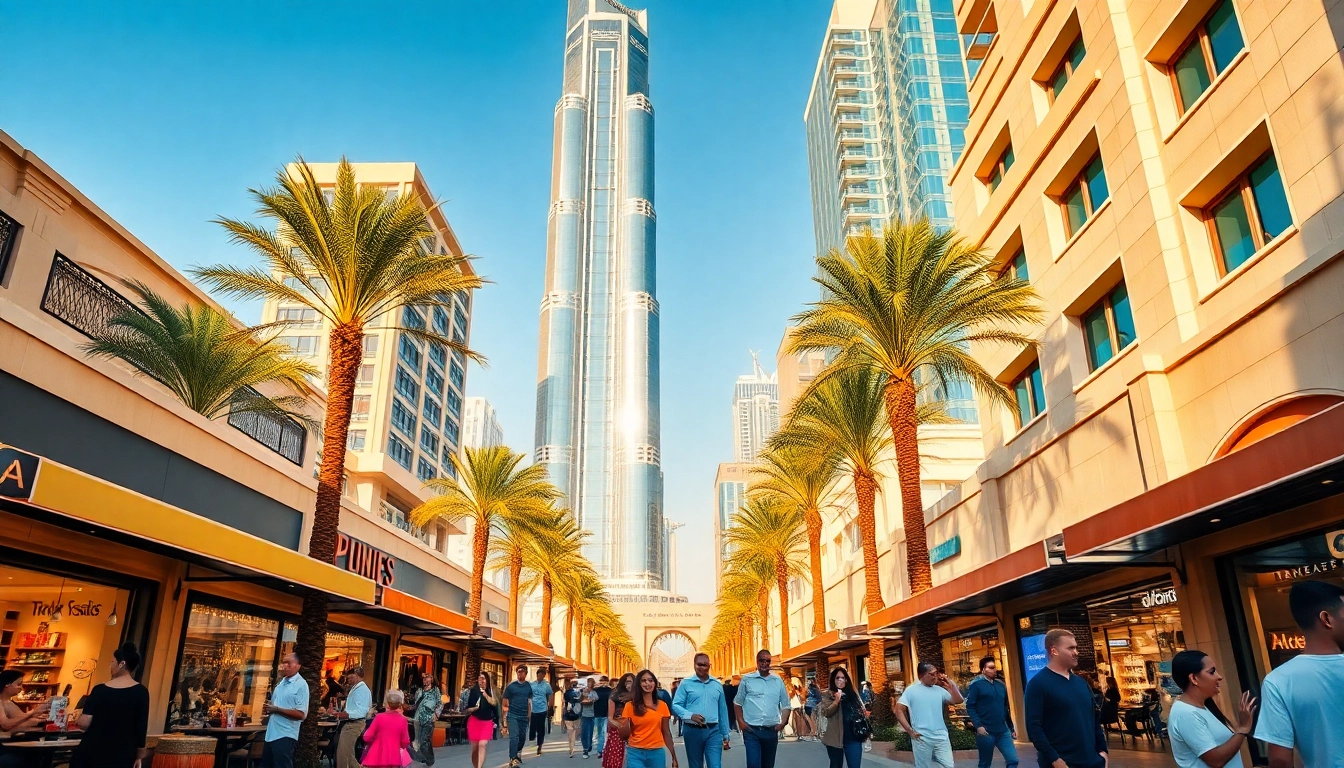 Experience the Best Hotspots in Dubai with vibrant city streets and iconic skyline.