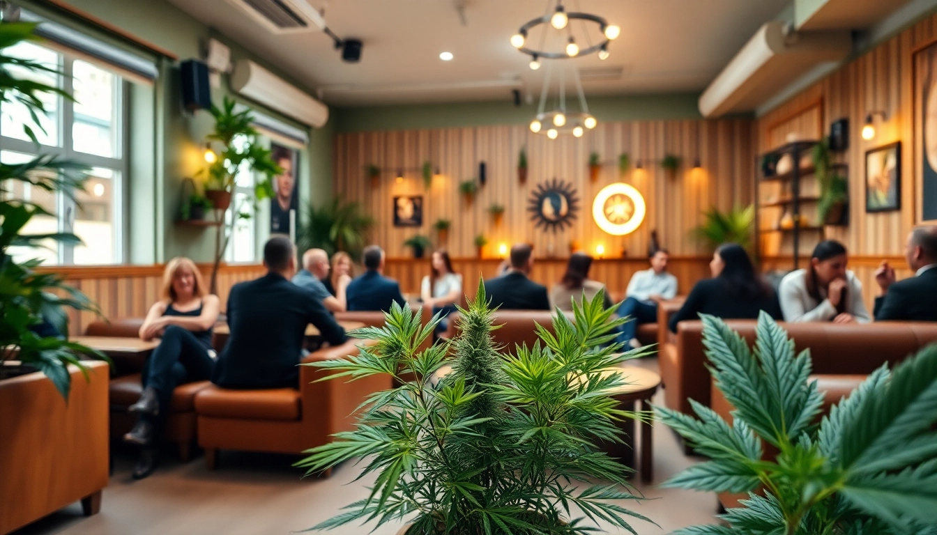 Gemeinsam in einem cannabis club hamburg entspannen und genießen.