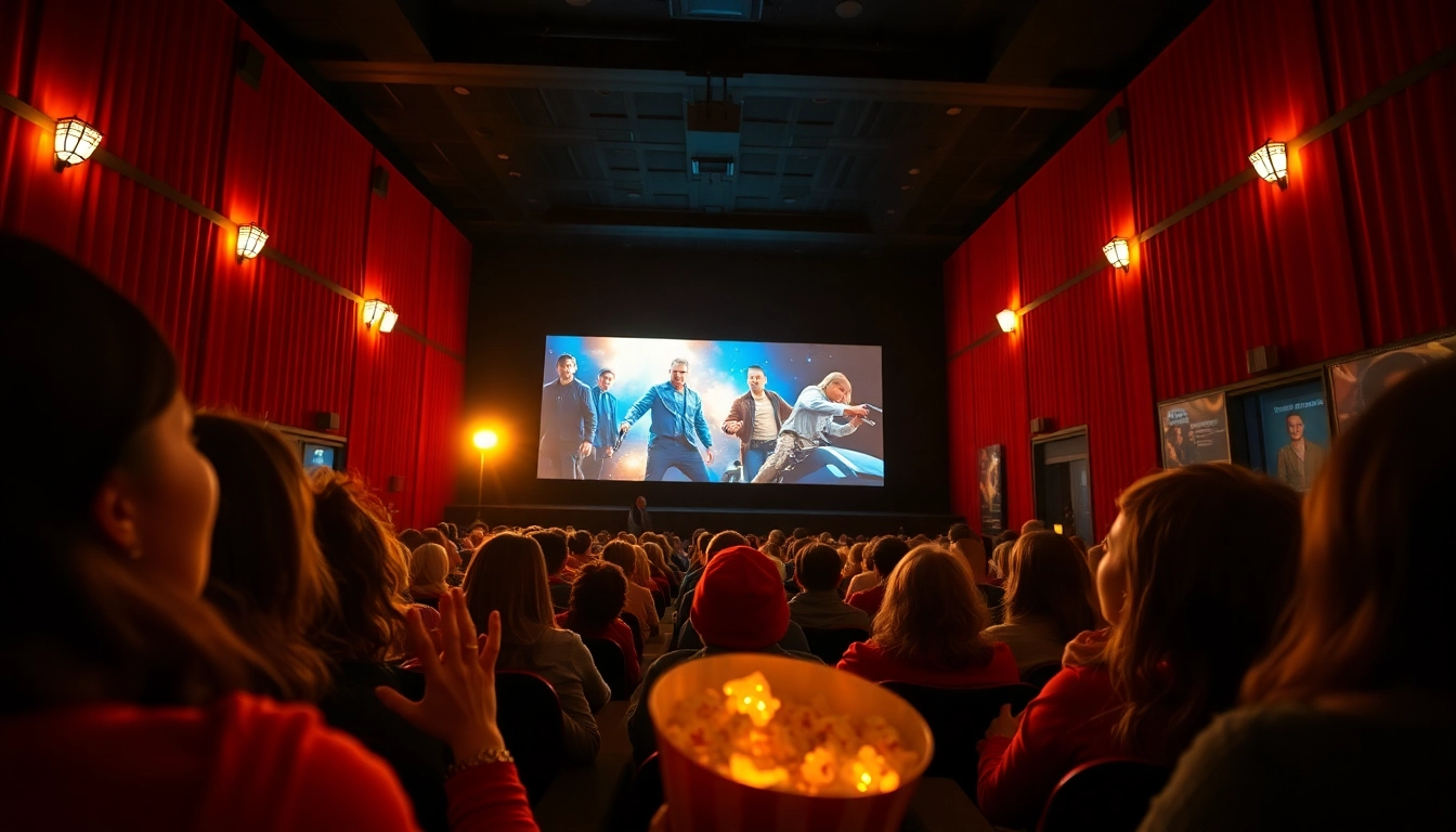 สนุกกับการดูหนังออนไลน์ในโรงภาพยนตร์ที่เต็มไปด้วยบรรยากาศที่น่าตื่นเต้น