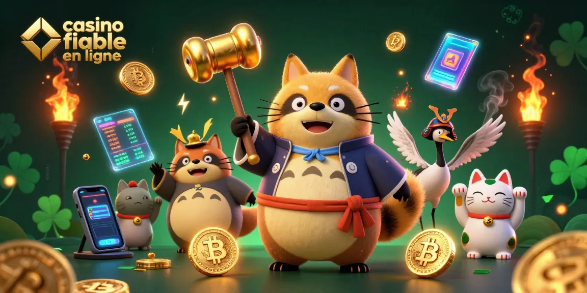 Profitez d'une expérience inoubliable de casino fiable en ligne avec des personnages chanceux et des éléments de jeux dynamiques.
