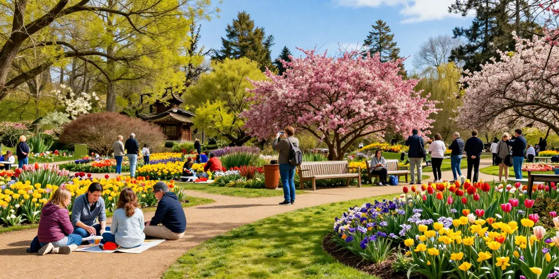 Explore Capay Valley Garden Tour vibrant flowers and joyful tourists at https://www.thecapayvalleygardentour.com