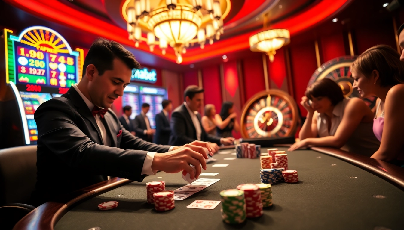 Engage in thrilling poker action at thabet college’s premier online casino experience.