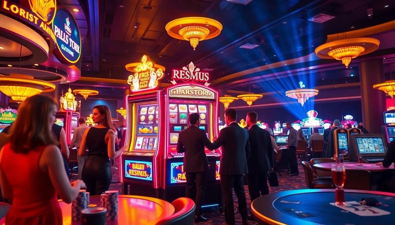 Menangkan jackpot slot resmi dengan mesin slot berkilau di kasino mewah.