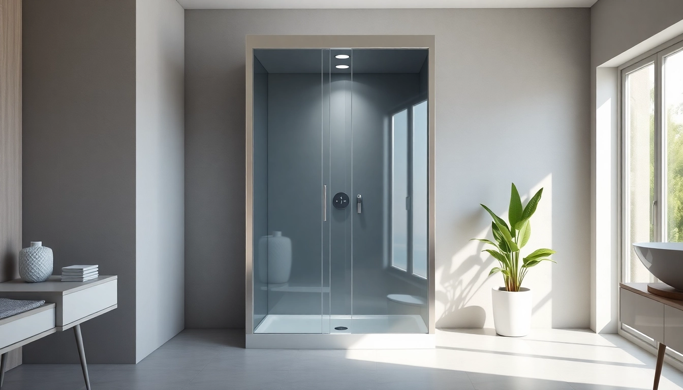 Genießen Sie die sonni Duschkabine 80x80 in einem modernen Badezimmer mit eleganter Ausstattung.