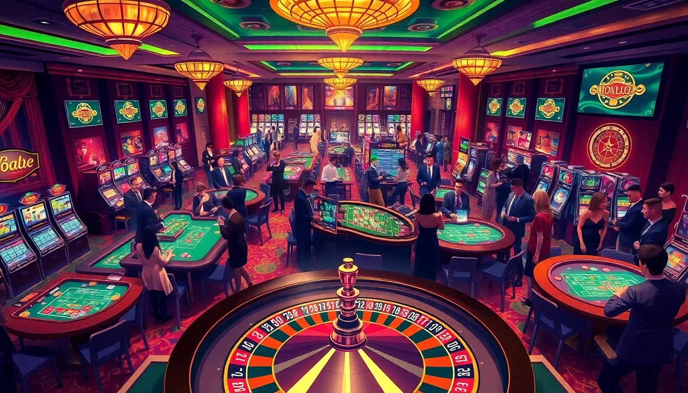 Experience the thrill at https://xx88.bar/ with a lively casino scene featuring roulette tables and enthusiastic players.