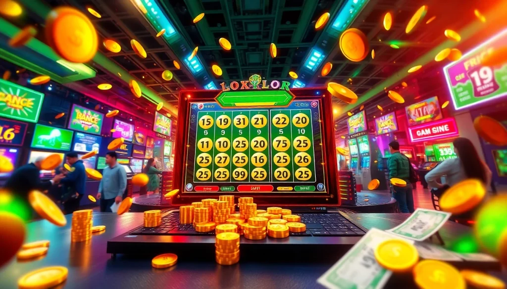 Menampilkan pengalaman togel online interaktif dengan tampilan permainan digital yang menarik.