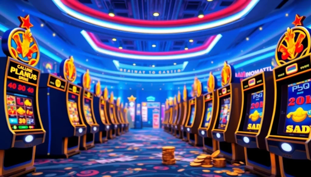 Jelajahi keseruan dari link tank4d toto slot dengan tampilan mesin slot berwarna-warni.