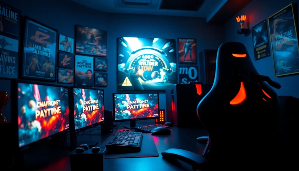 Rasakan keseruan permainan koi800 togel dengan suasana gaming yang energetik dan peralatan canggih.