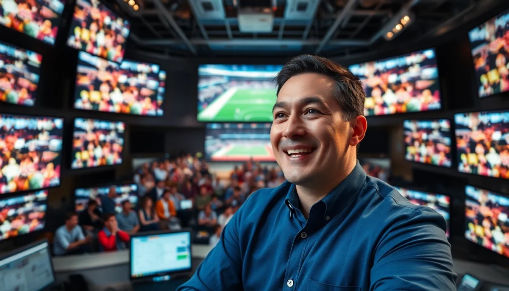 스포츠중계와 함께하는 화면 속 생생한 스포츠 장면을 분석하는 전문가