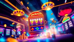 Menangkan jackpot agen toto slot dengan mesin slot berkilau dan simbol menarik.