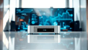 C168 device showcased elegantly in a modern setting highlighting its features and design.