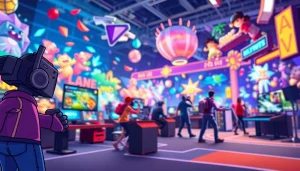 Menampilkan toto resmi dalam lingkungan permainan yang ceria dan menarik.