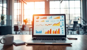 Enhance your brand visibility with this tiktok smm panel overview in a dynamic office environment.